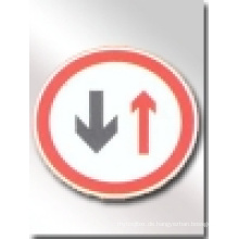 China Facory Stanzen Self Ahhesive Thin Metal Logo Etiketten Etiketten - Metall Traffic Signs